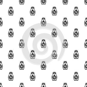 Matryoshka pattern, simple style