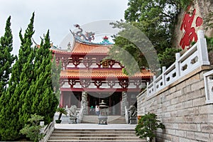 Matsu Temple arch
