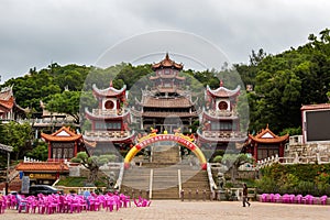 Matsu Temple arch