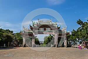 Matsu Temple arch