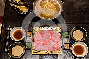 Matsusaka beef Shabu Set