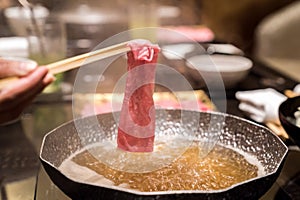 Matsusaka beef Shabu