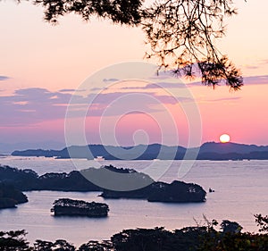 Matsushima at sunrise