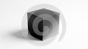 A gradient effect on its surfaces, adding a sense of depth and