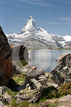 Matterhorn in Alps, Switzerland