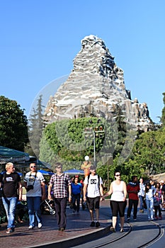 Matterhorn Bobsleds at Disneyland