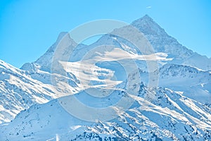 Matterhorn breathtaking view from Crans Montana photo