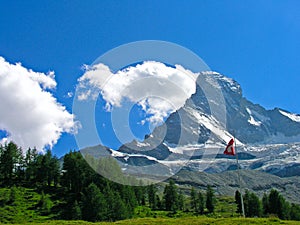 Matterhorn (Cervin) near Zermatt, Switzerland