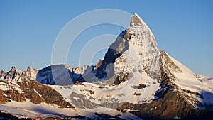 Matterhorn in early morning Sunlight