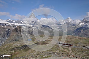 Matterhorn and Gornergrat Bahen(GGB)