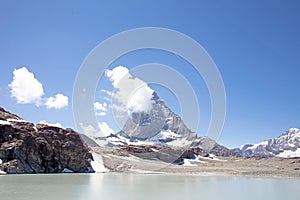 The Matterhorn, the iconic emblem of the Swiss Alps photo