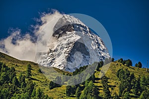 Matterhorn the iconic mountain, Switzerland
