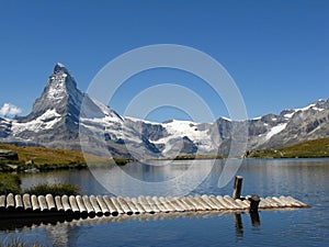 Matterhorn lake view, Switzerland