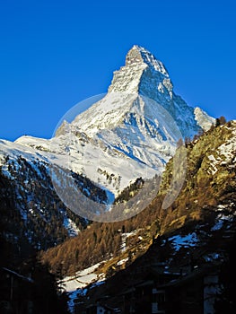 Matterhorn in Swiss Alps