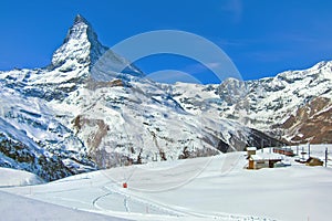 Matterhorn in Swiss Alps