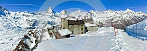 Matterhorn and Swiss Alps in Swiss