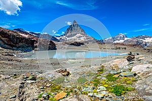 Matterhorn at Trockener Steg Zermatt photo