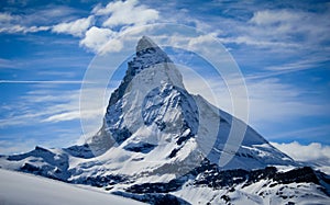 Matterhorn in winter photo