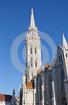 Matthias Church at Buda Castle in Budapest