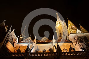 Matthias church in Budapest, Hungary