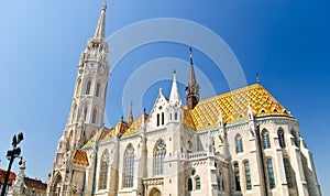Matthias church in Budapest, Hungary