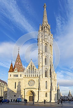 The Matthias Church in Budapest Hungary Europe