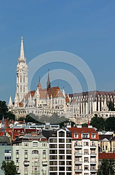 Matthias church and Fishermans tower Budapest