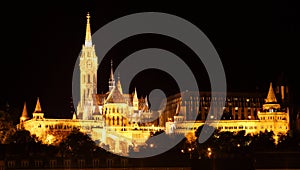 Matthias church and Saint Istvan statue - Budapest