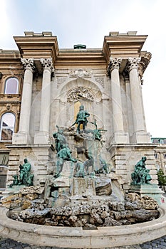 Matthias Corvinus fountain