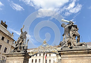 Matthias gate of Castle in Hradcany