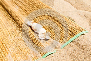 Matting on sand