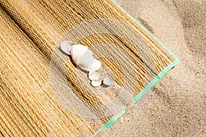 Matting on sand