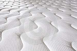 Mattress close up