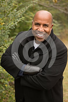 Mature African American man