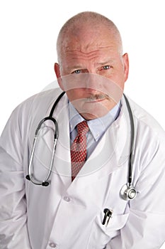 Mature Doctor - Serious