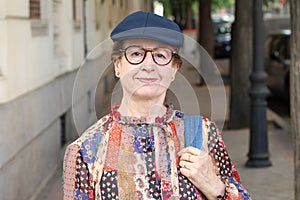 Mature female entrepreneur wearing modern outfit