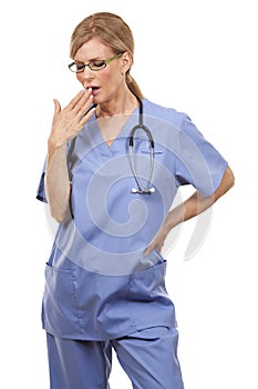 Mature female nurse