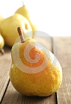 Mature pear