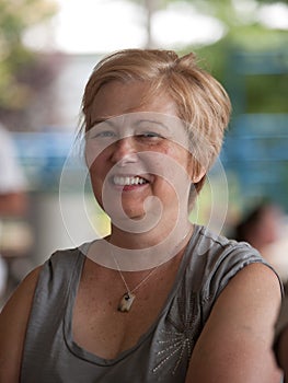 Mature Smiling Woman