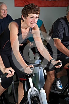 Mature spinning class