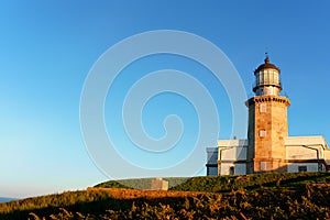 Matxitxako lighthouse in Bermeo