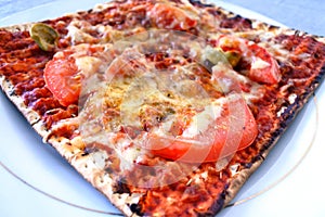 Matzo pizza