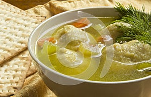 Matzoh Ball Soup