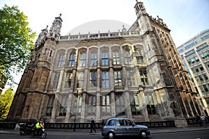 The Maughan Library is the main university research library of King`s College London