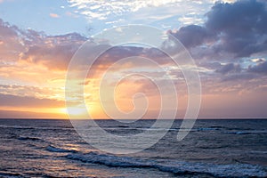 Maui sunset from Kaanapali