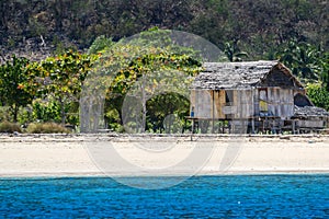 Maumere - Fisihing village at the beach