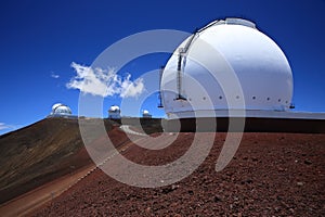 Mauna Kea telescopes , Big Island, Hawai USA