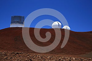 Mauna Kea telescopes , Big Island, Hawai USA
