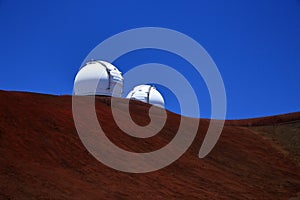 Mauna Kea telescopes , Big Island, Hawai USA