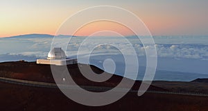 Mauna Kea telescopes on the Big Island of Hawaii